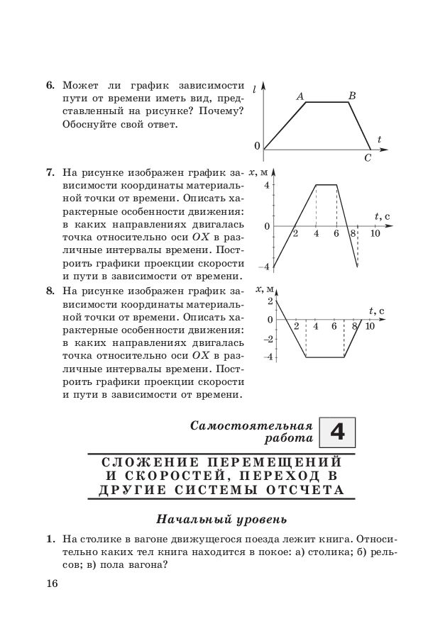 На столике в вагоне движущегося поезда